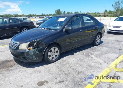 2009 Kia Spectra Lx from USA, damaged, VIN KNAFE222595611046